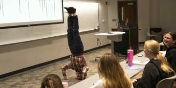 Meet the professor who turns science, and sometimes himself, upside down