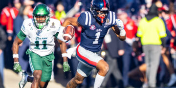 Ole Miss Rebels demolish Tulane 41-10, cementing their place in the Sugar Bowl