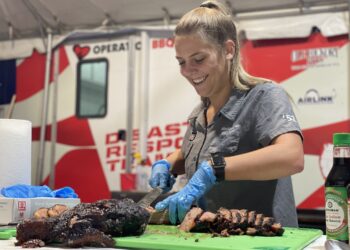 Non-profit hosts free BBQ for Oxford in wake of Winter Storm Fern