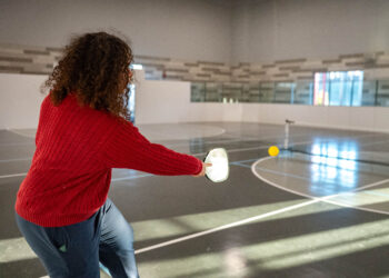 Pickleball: a craze sweeping UM