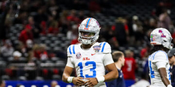 Ole Miss backup quarterback Austin Simmons enters the transfer portal
