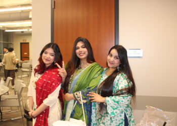 Nepalese students celebrate Hindu festival Maha Shivaratri