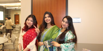 Nepalese students celebrate Hindu festival Maha Shivaratri