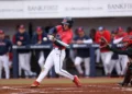 Rebel baseball rolls through first pair of weekday games