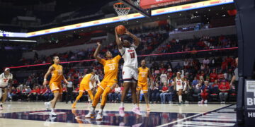 Lady Rebels continue stretch of 4 ranked games in 8 days
