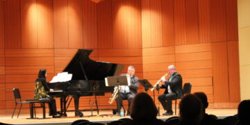 Half-Assembled Trio transcends typical saxophone sounds