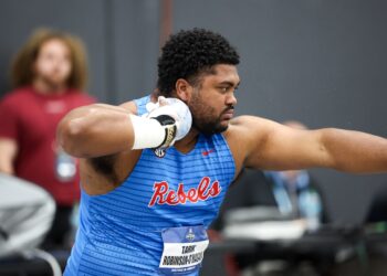 Rebels conclude indoor season at SEC, NCAA Track and Field Championships