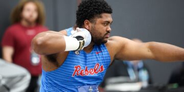 Rebels conclude indoor season at SEC, NCAA Track and Field Championships