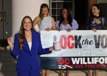 OC Williford elected ASB President, VP race heads to runoff