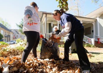 ‘Giving back to the Oxford community’: Students serve at the 2026 Big Event