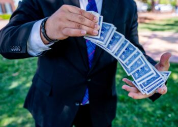 Catch him before he disappears! Meet the magic man of Oxford