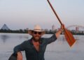 Mathew Burdine pushes his canoeing tours out into the Mississippi River