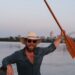 Matthew Burdine pushes his canoeing tours out into the Mississippi River