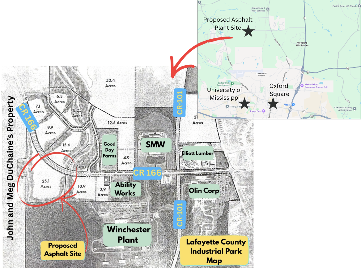 Public opposition to Magnolia Materials asphalt plant