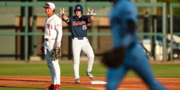 Ole Miss Baseball drops game one against Alabama