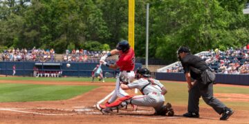 Ole Miss Baseball faces another top-10 opponent at Swayze 