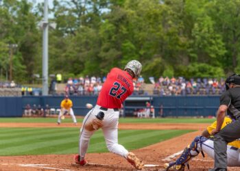 Judd Utermark breaks all-time Ole Miss Baseball home run record