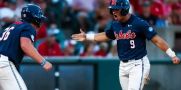 Ole Miss Baseball continues postseason at Auburn