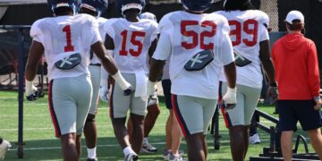 Rebel football seeks to reach last season’s heights with fresh talent, star returners