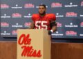 Terez Davis prepares to take the starting left tackle job