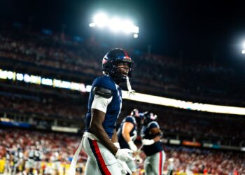 Ole Miss Football wins big in first home game of season
