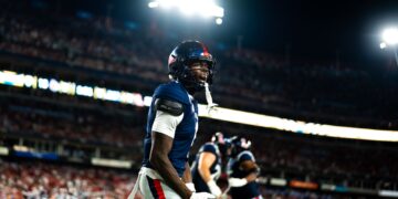 Ole Miss Football wins big in first home game of season