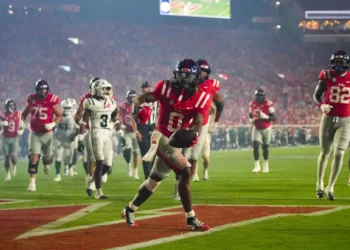 Ole Miss Football wins big in first home game of season