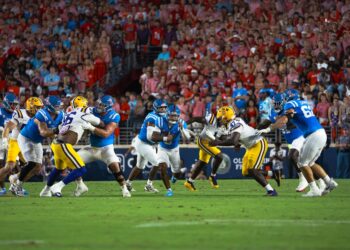 Ole Miss offensive line powers Rebel success