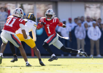 Rebel football travels to Austin for significant road test
