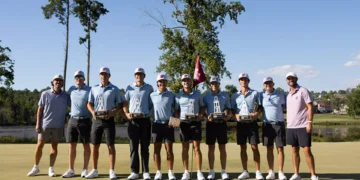 New-look Rebel men’s golf starts slow, bounces back in second tournament